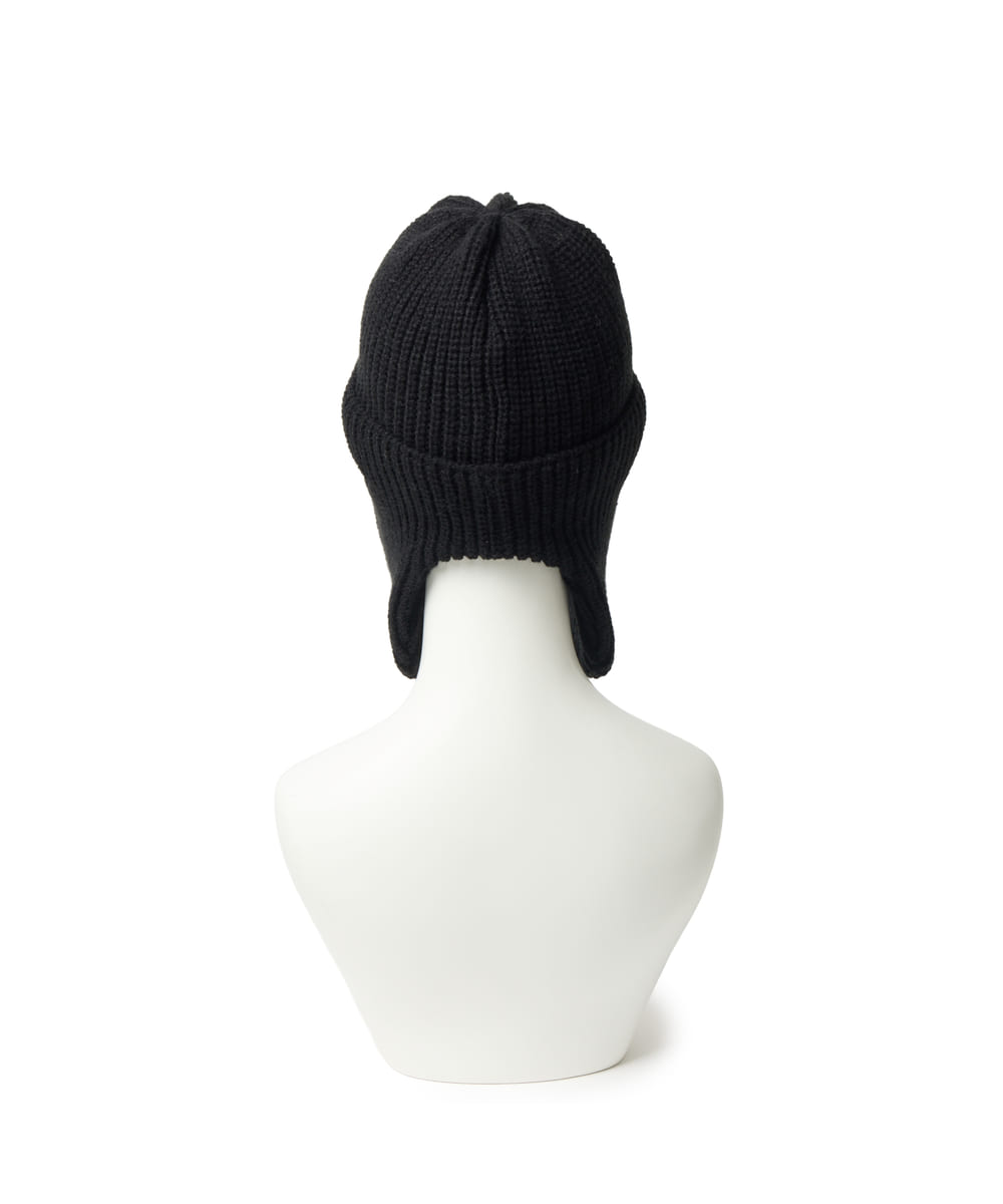 NEW ERA KIDS KNIT TRAPPER | YTH（52～55.8cm）(96) BLK (01) | NEW